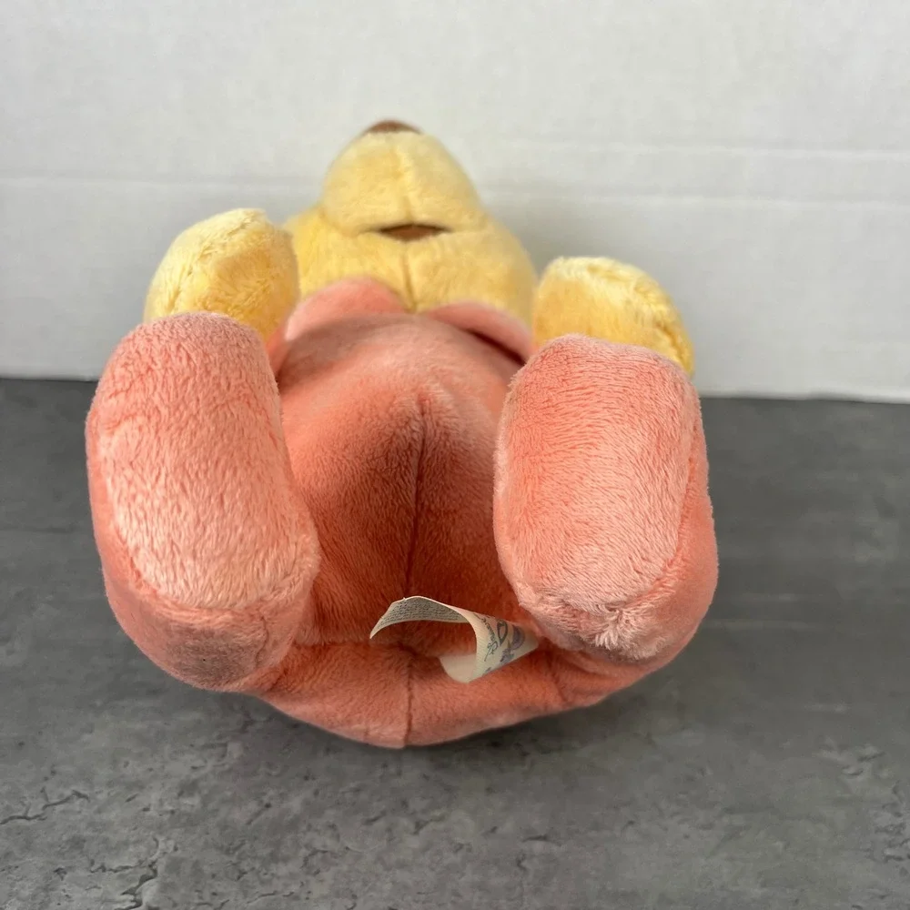 Disney's Babies Winnie the Pooh Plush Bear Peach Pajamas Disneyland Disney World